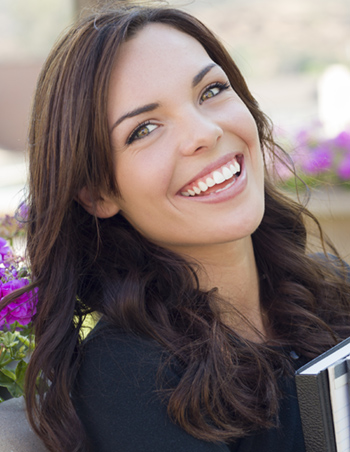 Young smiling woman