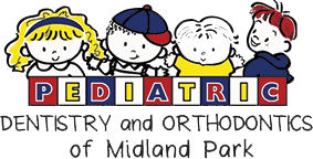 Logo for Pediatric and Orthodontic dentists at Midland Park, NJ
